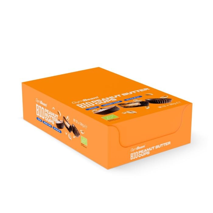 БИО Фъстъчени кошнички - GymBeam 39 g