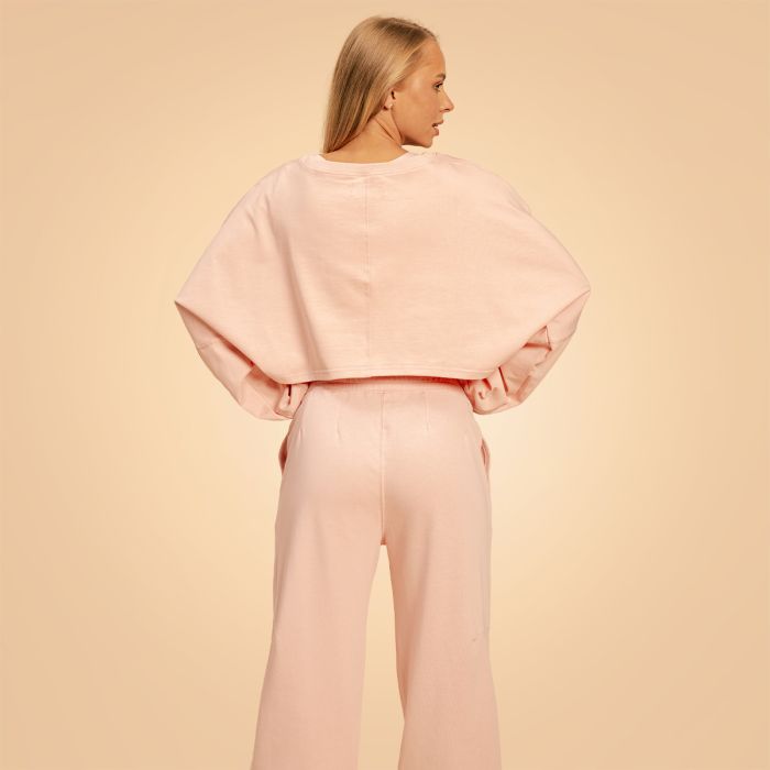 Дамски суичър Bliss Cropped Pink - BeastPink M
