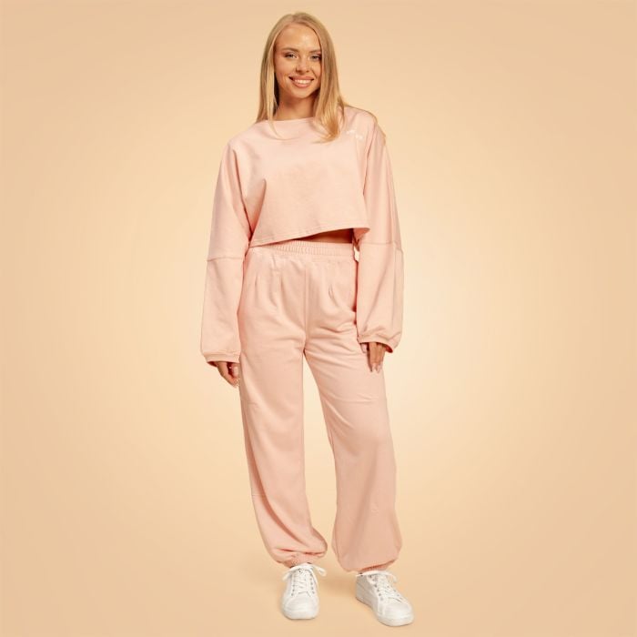 Дамски суичър Bliss Cropped Pink - BeastPink M