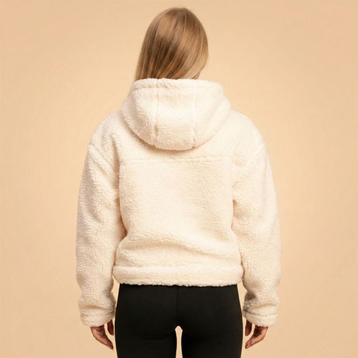 Дамски суичър Bliss Hoodie Jacket Ivory - BeastPink XS