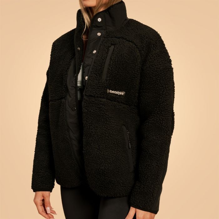 Дамско яке Bliss Black - BeastPink S