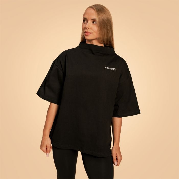 Дамски топ Bliss Oversized Black - BeastPink S