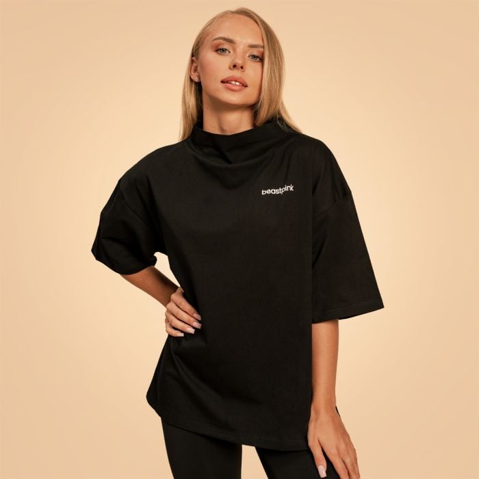 Дамски топ Bliss Oversized Black - BeastPink S