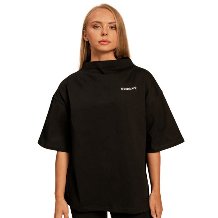 Дамски топ Bliss Oversized Black - BeastPink S