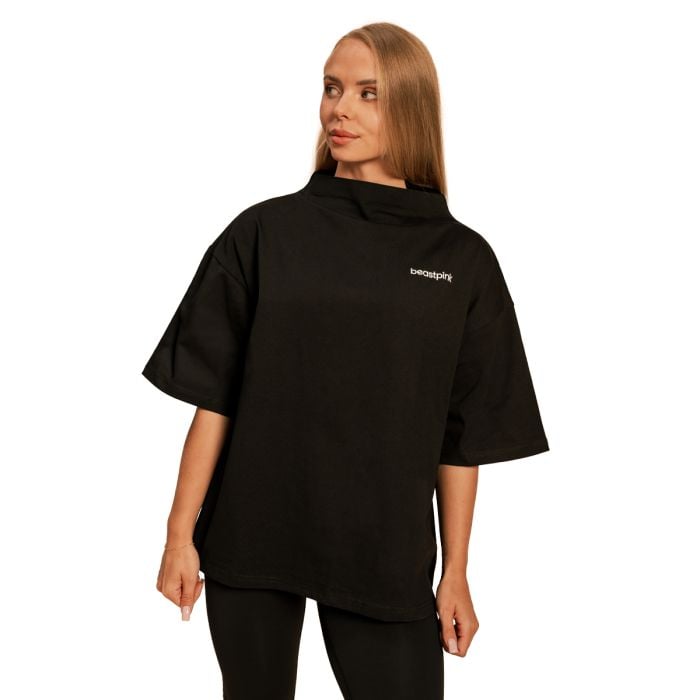 Дамски топ Bliss Oversized Black - BeastPink S