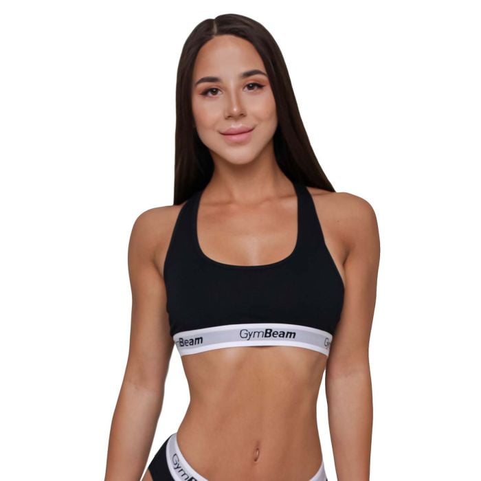 Спортно бюстие Bralette Black - GymBeam XS