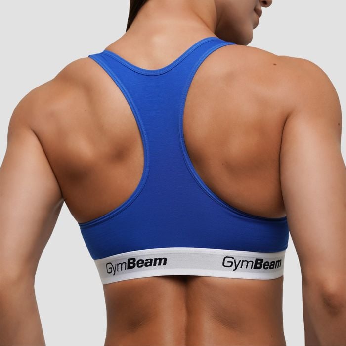 Спортно бюстие Bralette Royal Blue - GymBeam XL