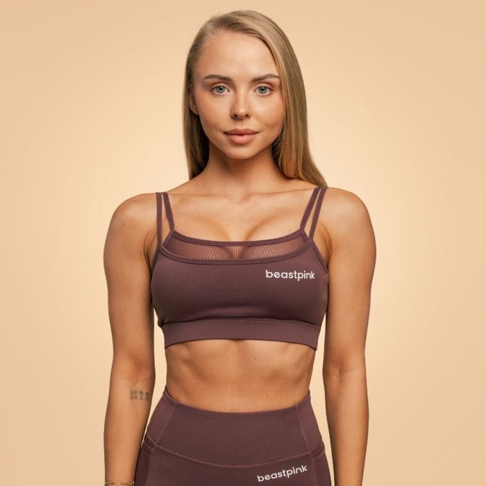 Спортен сутиен Breeze Mulberry - BeastPink L