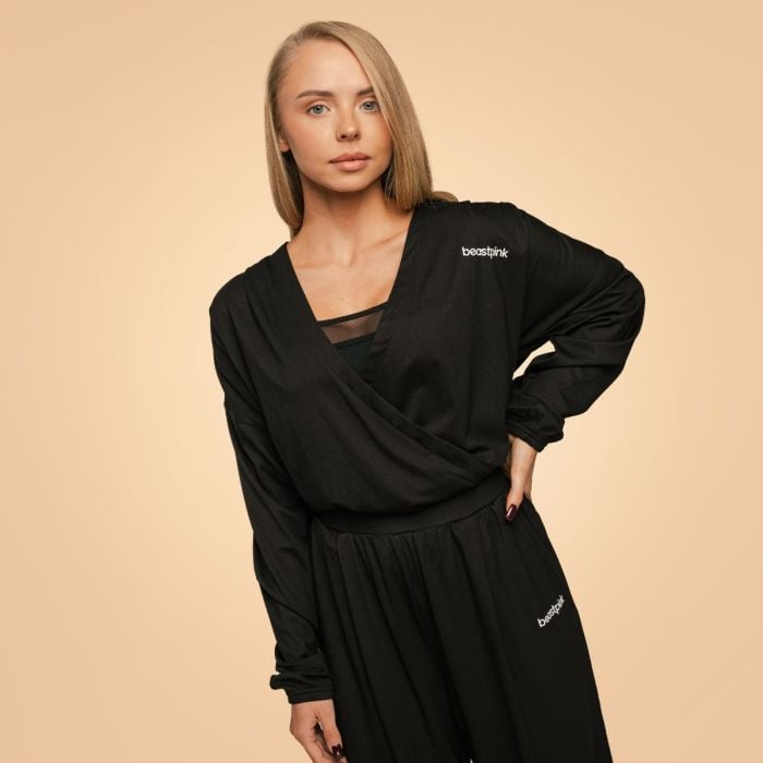 Дамски топ Breeze Black - BeastPink M