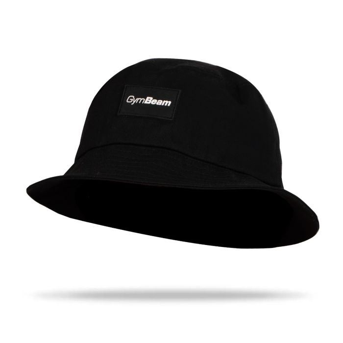 Черна Bucket шапка - GymBeam L/XL