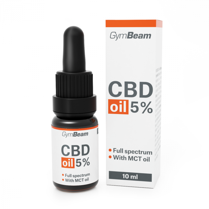 5% CBD масло - GymBeam 10 ml