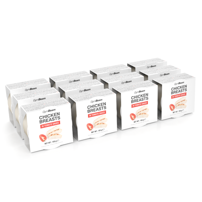 Пилешки гърди в доматен сос - GymBeam 155 g