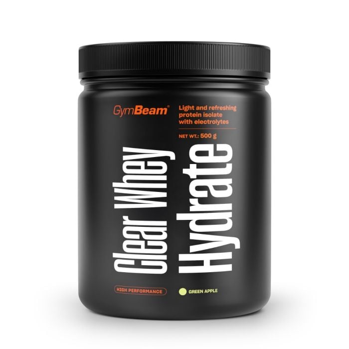 Clear Whey Hydrate – GymBeam 500 g - зелена ябълка