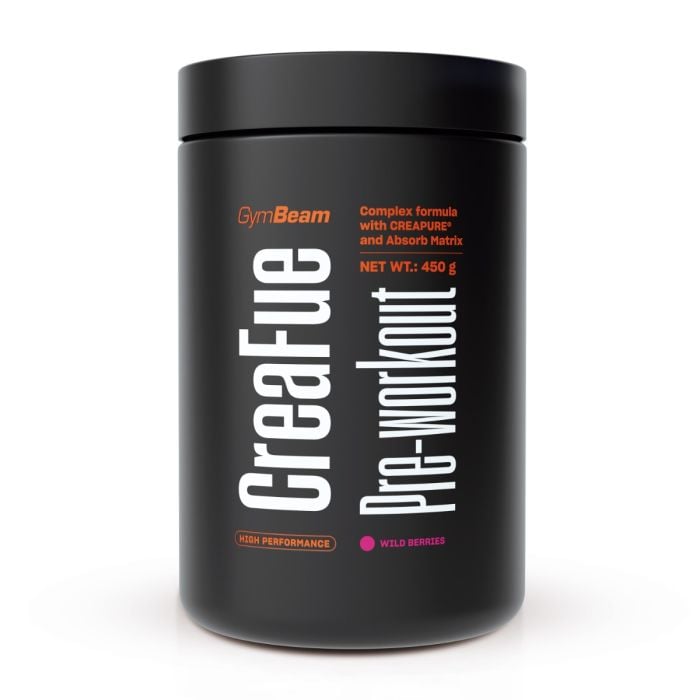 CreaFue Pre-workout - GymBeam 450 g - горски плодове