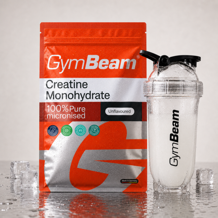 100% Креатин Монохидрат - GymBeam 250 g - неовкусено - 01