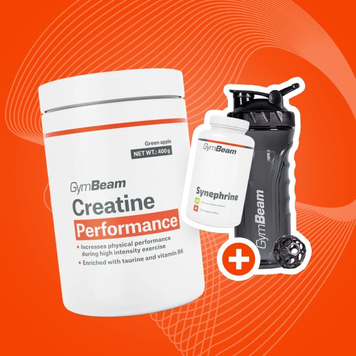Creatine Performance - GymBeam + подаръци 400 g - неовкусено