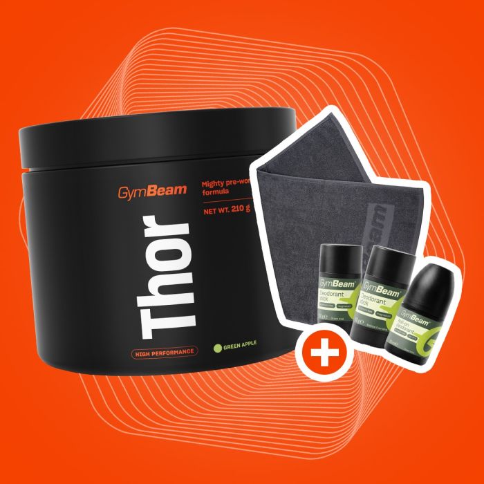 Thor - GymBeam 210 g - ягода с киви