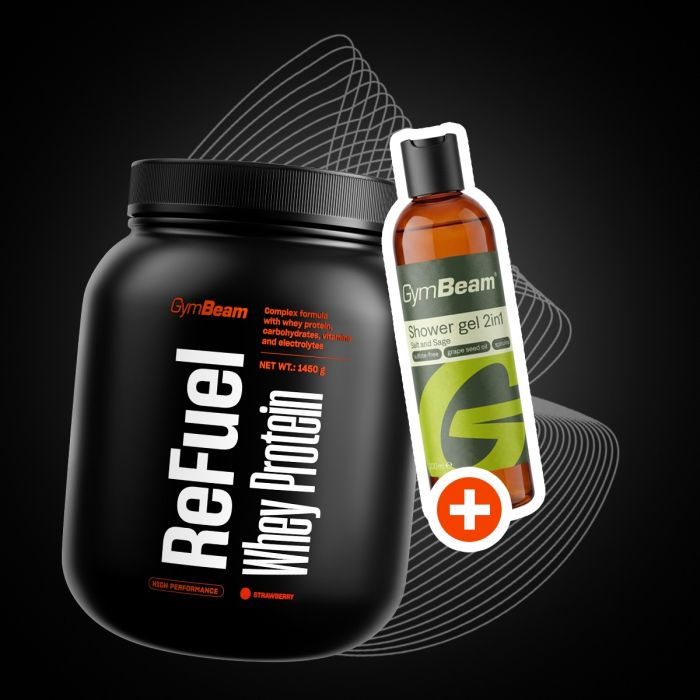 ReFuel Whey Protein - GymBeam 1450 g - шоколад