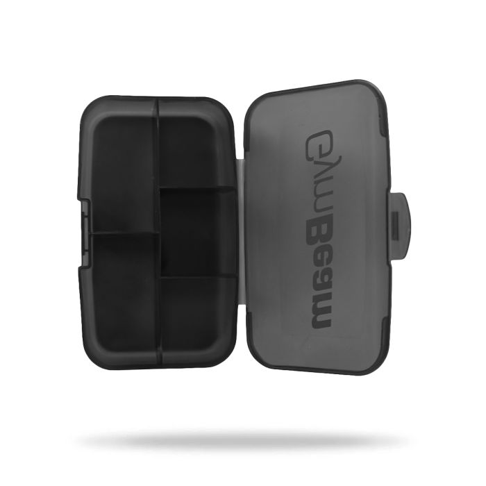 Kутия за хапчета Daily PillBox Black - GymBeam single_variant