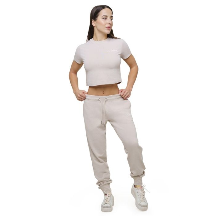 Дамска тениска Agile Cropped Desert - GymBeam XS