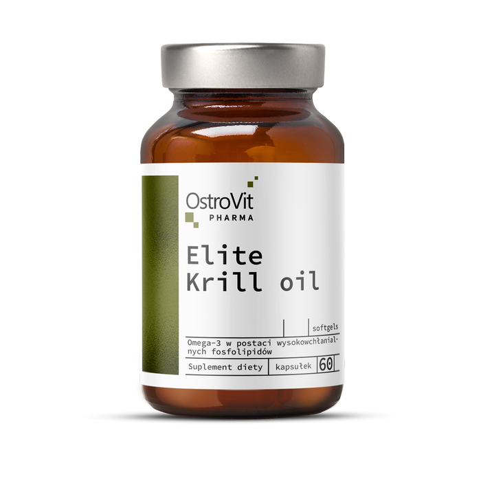 Elite Krill Oil 60 caps - OstroVit Pharma