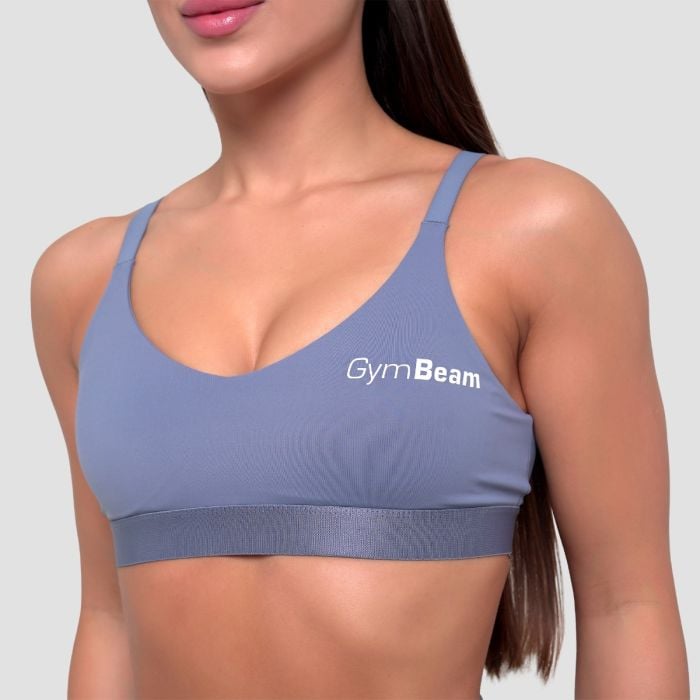 Спортен сутиен Essence String Denim Blue – GymBeam M