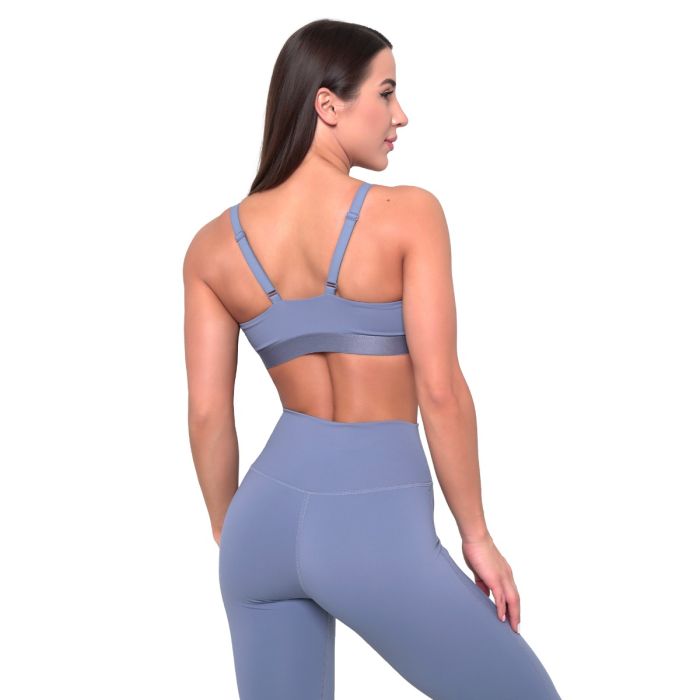 Спортен сутиен Essence String Denim Blue – GymBeam M