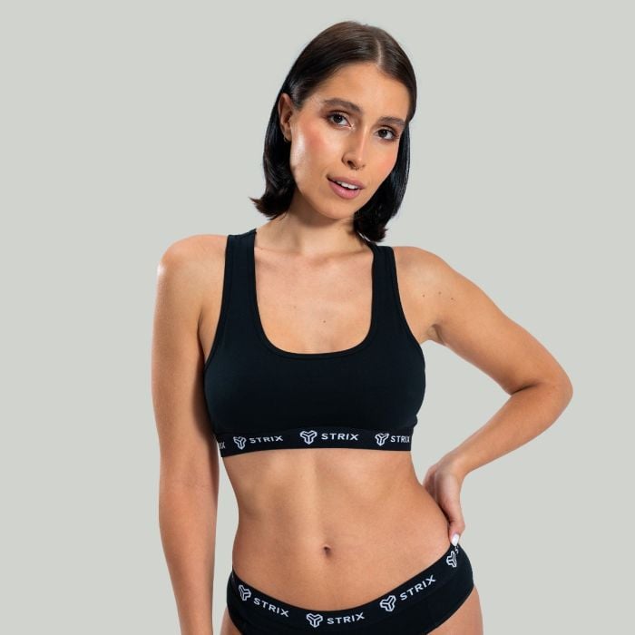 Спортен Сутиен Essential Bralette Black - STRIX L