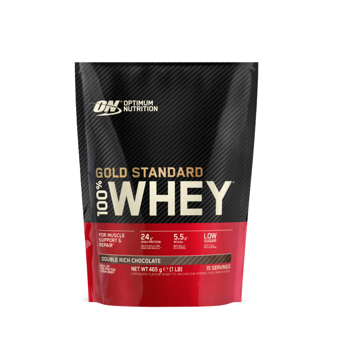 100% Whey Gold Standard - Optimum Nutrition 450 g - двойно повече шоколад