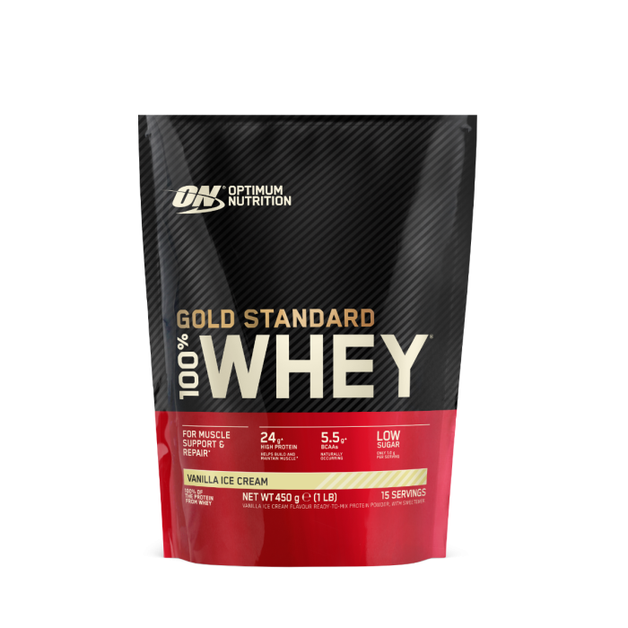 100% Whey Gold Standard - Optimum Nutrition 450 g - двойно повече шоколад