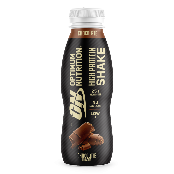 Optimum High Protein Shake - Optimum Nutrition 330 ml - шоколад
