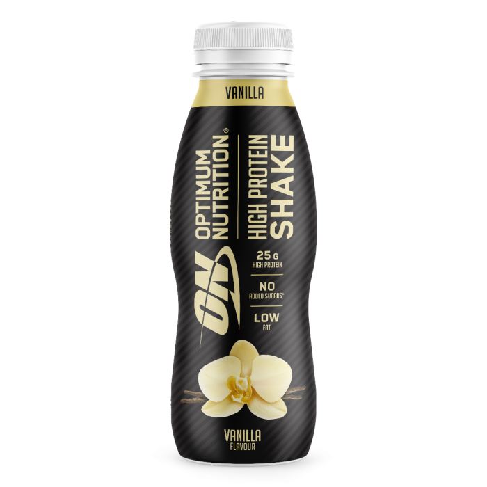 Optimum High Protein Shake - Optimum Nutrition 330 ml - ванилия
