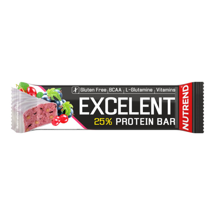 Протеиново блокче Excelent 85 g - Nutrend 85 g - фъстъчено масло