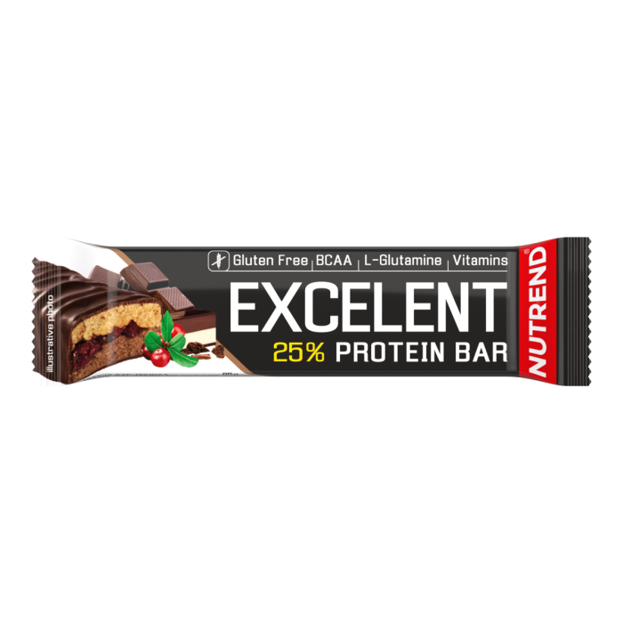 Протеиново блокче Excelent 85 g - Nutrend 85 g - фъстъчено масло