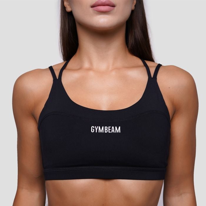 Спортен сутиен FIT Black - GymBeam S