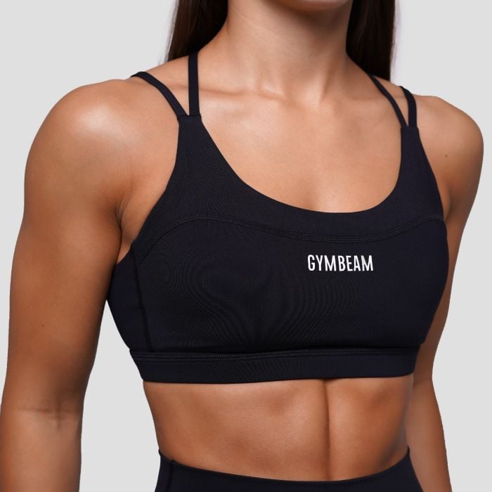 Спортен сутиен FIT Black - GymBeam S