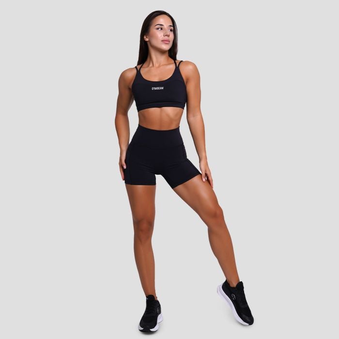 Спортен сутиен FIT Black - GymBeam S