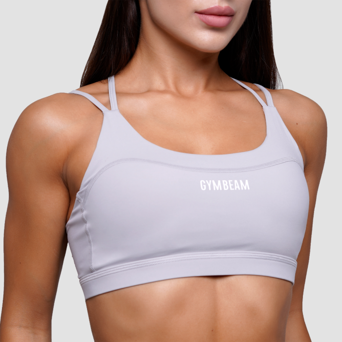 Спортен сутиен FIT Mist Grey - GymBeam S