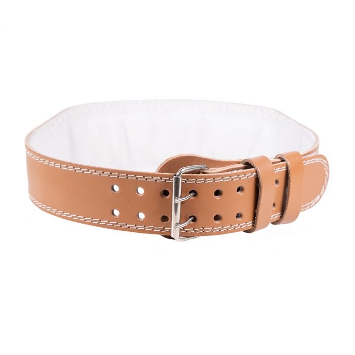 Кожен фитнес колан Brown - GymBeam XXL