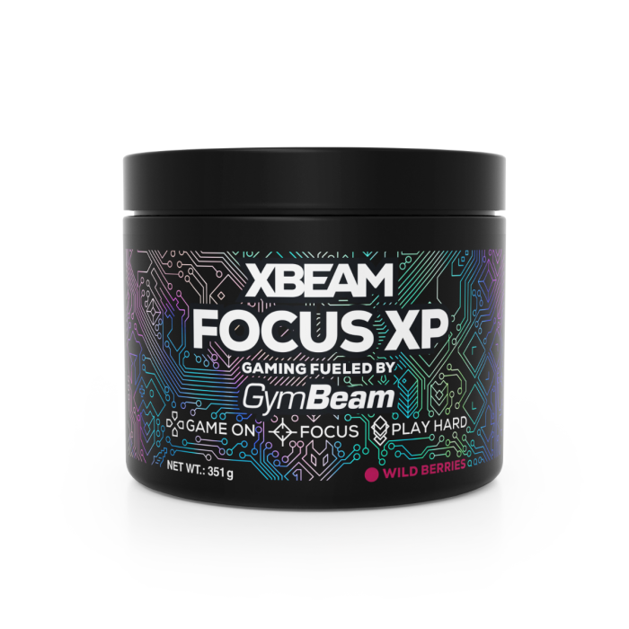 XBEAM Focus XP - GymBeam 351 g - горски плодове