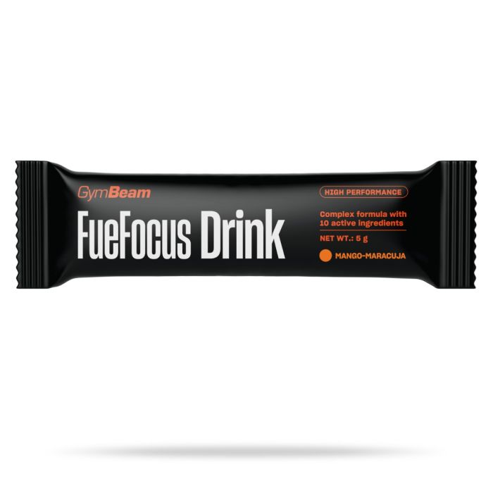 Мостра FueFocus Drink - GymBeam 5 g - манго с маракуя