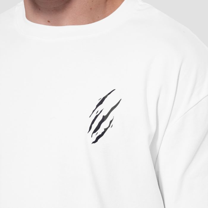 Grind T-shirt White - GymBeam XXL