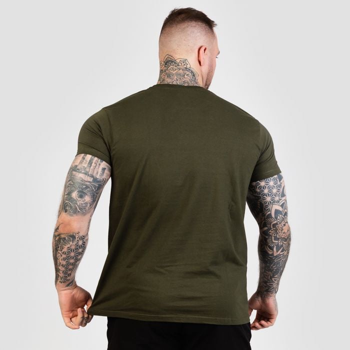 Тениска Grow Military Green - GymBeam L