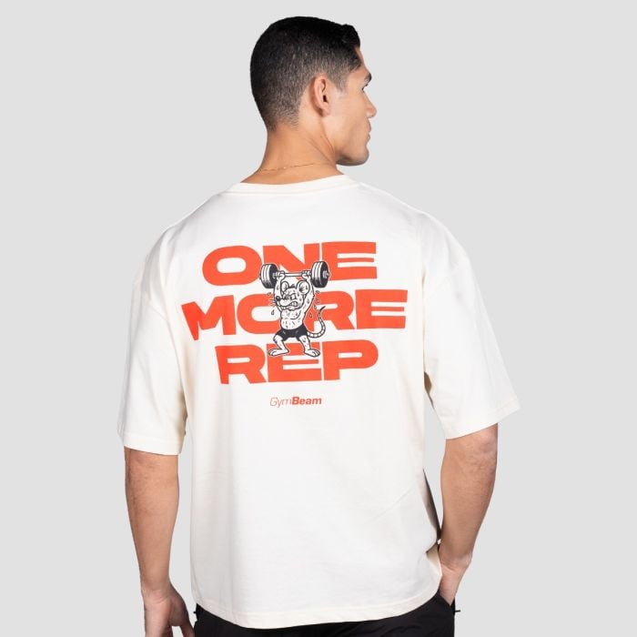 Тениска GymRat Cream - GymBeam M