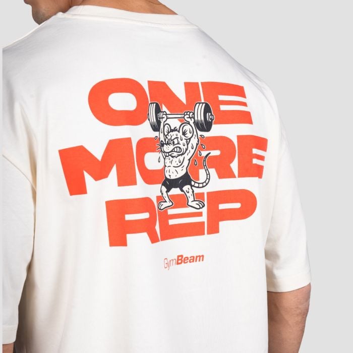 Тениска GymRat Cream - GymBeam M