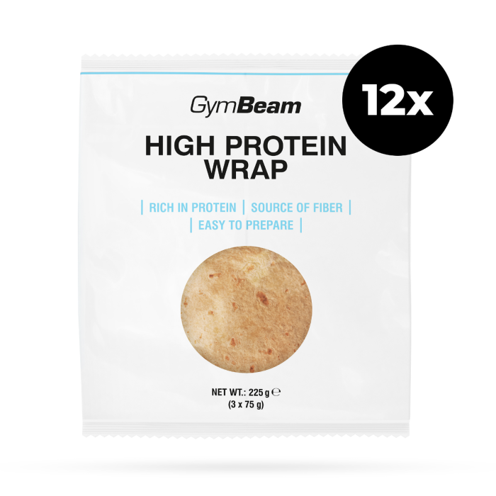Високопротеинова тортила - GymBeam 225 g