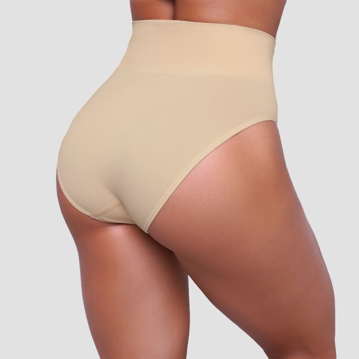 Бикини с висока талия 2Pack Nude- GymBeam S