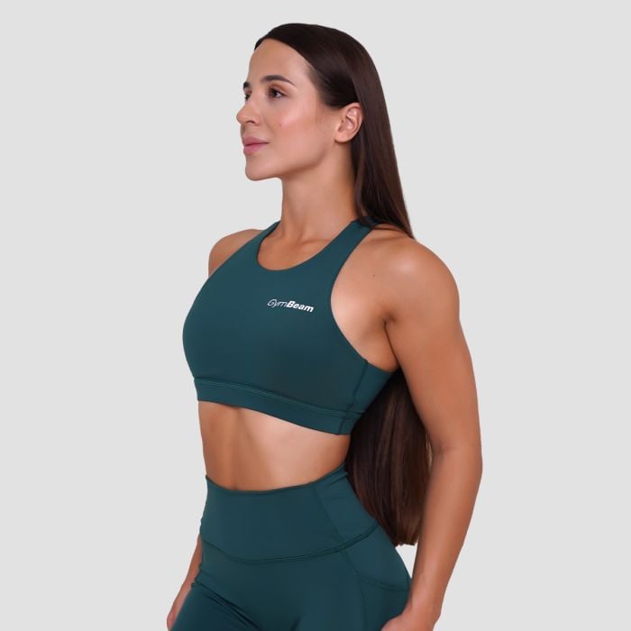 Спортен сутиен Ignite Dark Green - GymBeam S