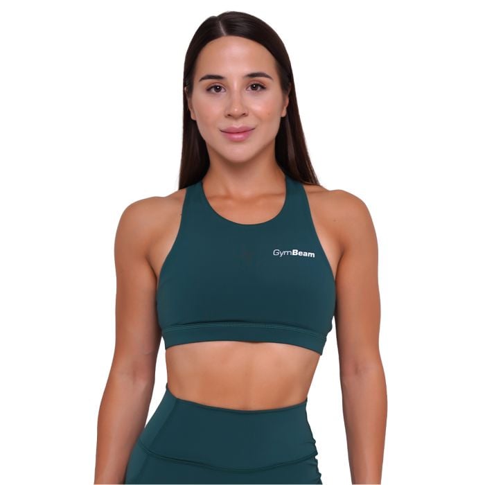 Спортен сутиен Ignite Dark Green - GymBeam S