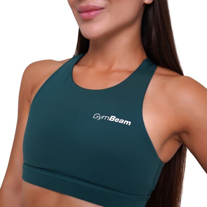 Спортен сутиен Ignite Dark Green - GymBeam S